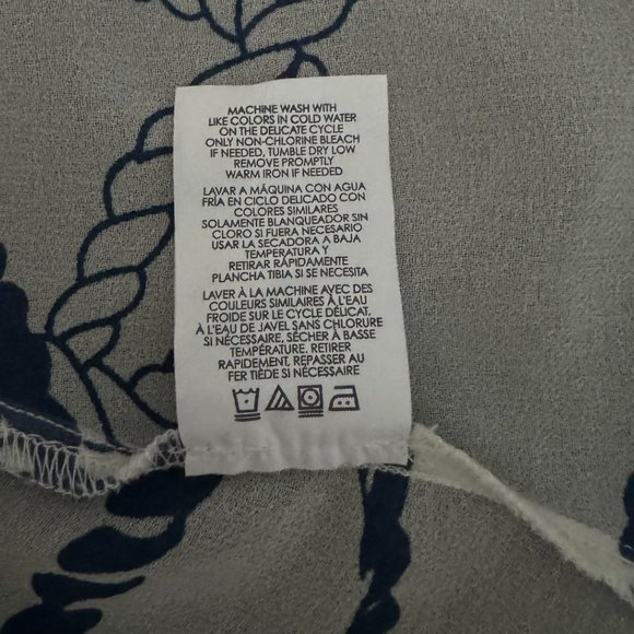 CAbi Nautical Button-down Sheer Top - Size S - Picture 8 of 9